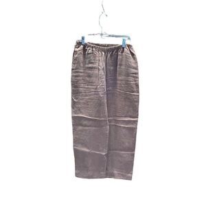 Russ Berens Carmel 100% Linen Extra Small (XS) Pants With Pockets